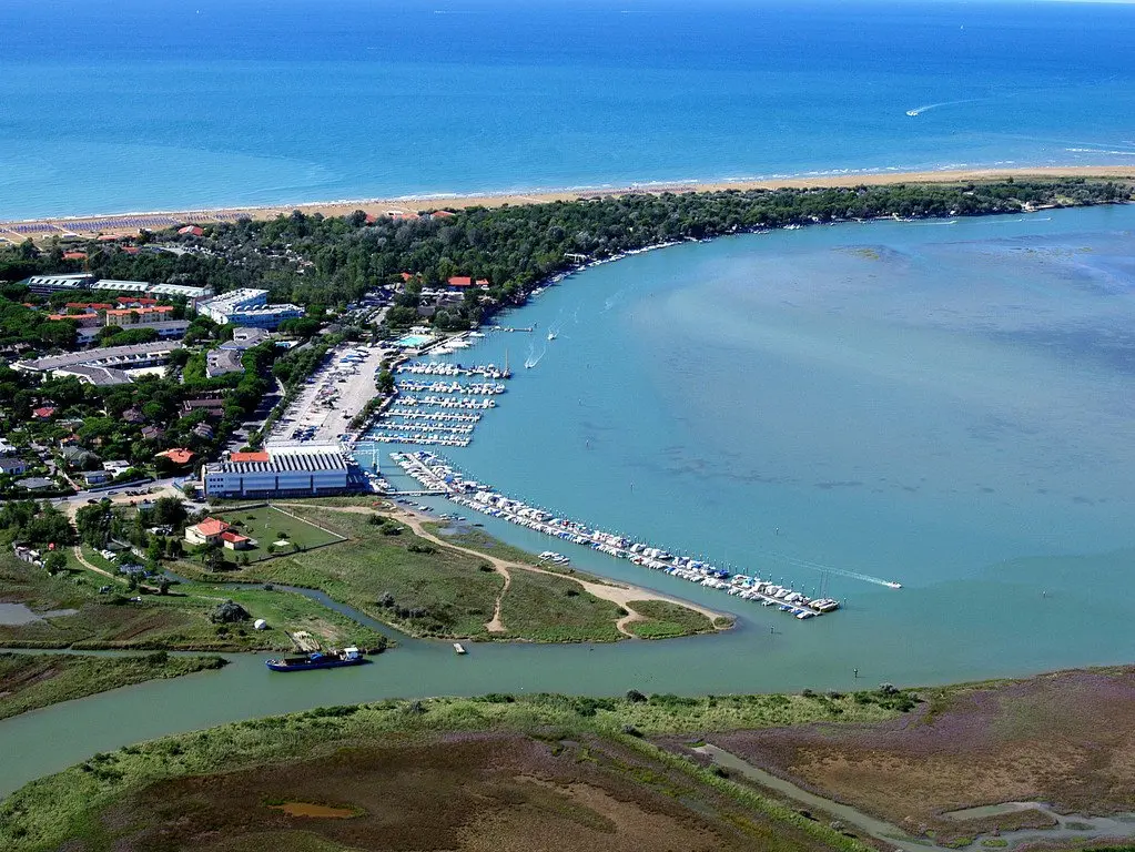 Bibione vista dall'alto